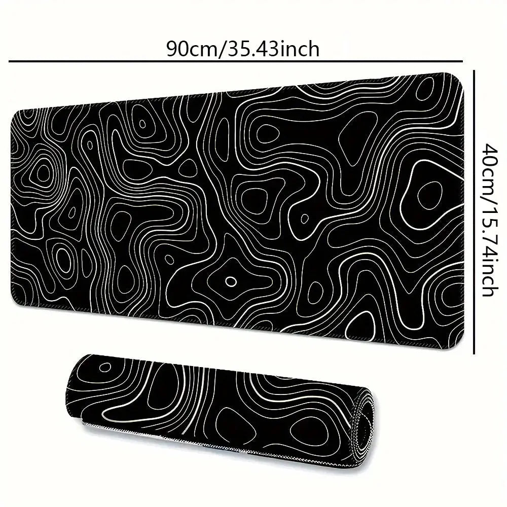 1PC Large Mouse Pads For Desk, Gaming Mouse Pad, Mouse Pad with Stitched Edges and Non-Slip Rubber Base, Extended Mouse Pad