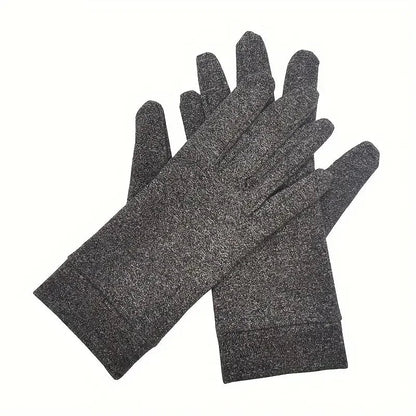 1 Pair Full Finger Pressure Health Cotton Gloves,Health Rehabilitation Training,Cycling Gloves shoporiz