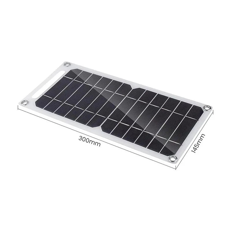 Solar Panel 5V 10W USB Type-C Charge Portable Flexible Kit Lightweigh Mini System For Phones Car Camping Hiking Power Banks IP65 shoporiz