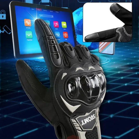 SUOMY Winter Motorcycle Gloves Waterproof Touch Screen Moto Cycling Glove Men Women Spring Autumn Motocross Biker Wear