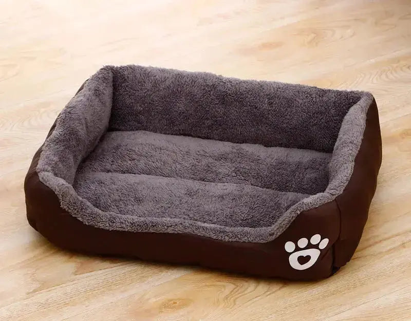 Large Pet House Dog Bed Soft Long Plush Cat Mat Warm Sleeping Cushion for Small Dogs Chihuahua Calm Puppy Bed Breathable Corduroy Shoporiz