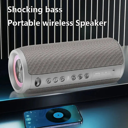 ZEALOT S51 Pro 40W Wireless Speakers, Outdoor Portable Subwoofer Speaker, Waterproof IPX 6,  Dual Pairing,5200mAh Battery. Shoporiz