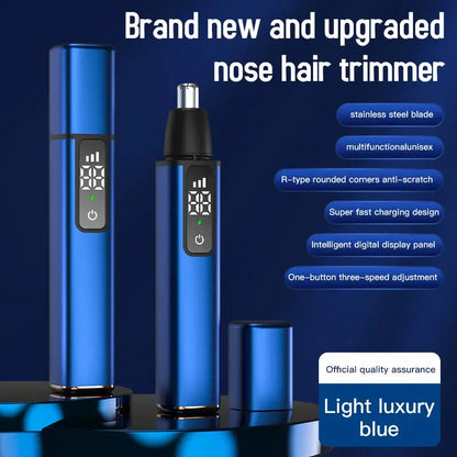Xiaomi New Rechargeable Touch Screen Electric Ear Nose Hair Trimmer Type-C Fast Charging Portable Clipper Trimmer For Nose Shoporiz