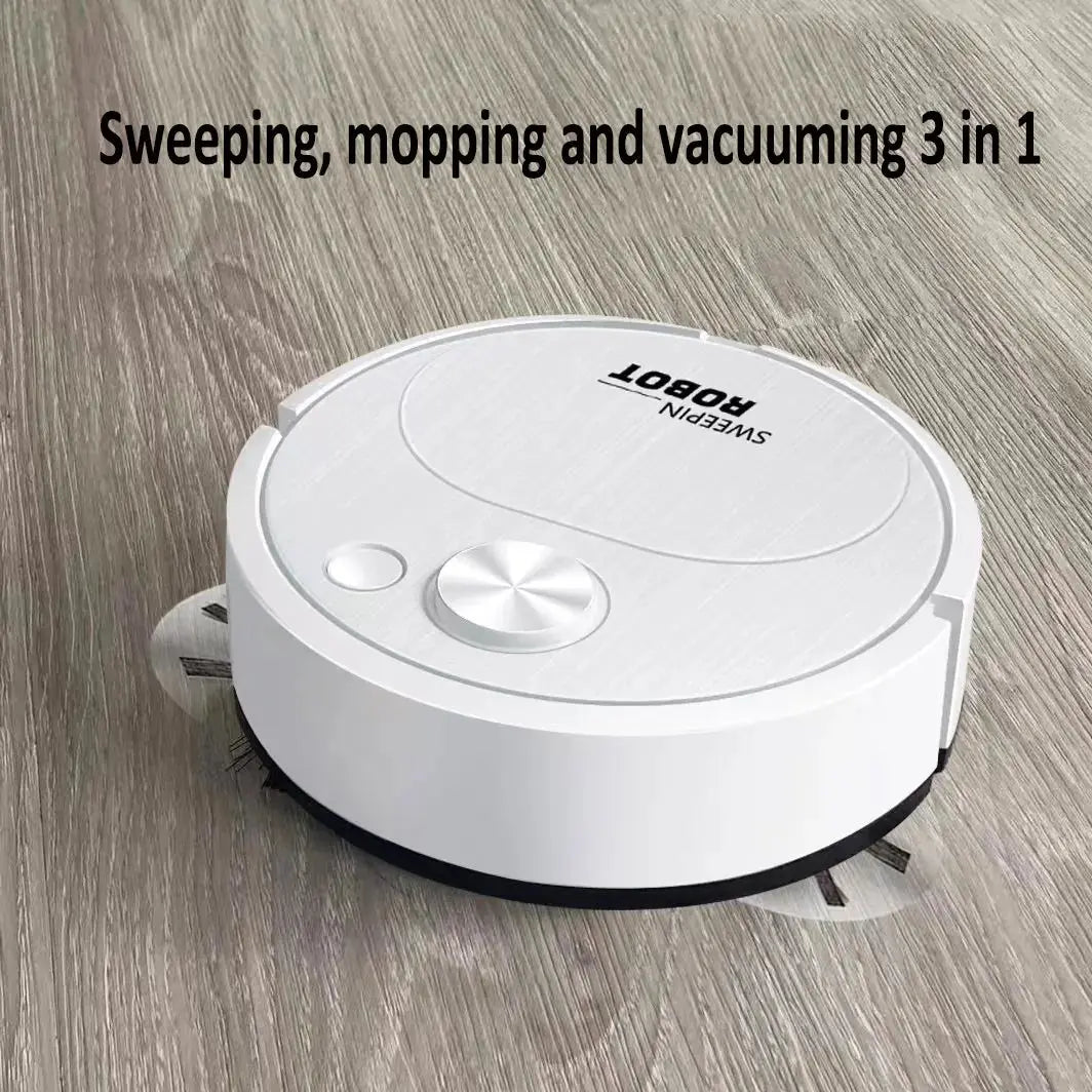 NEW USB Sweeping Robot Vacuum Cleaner Mopping 3 In 1 Smart Wireless 1500Pa Dragging Cleaning Sweep Floor for Home Office My Store
