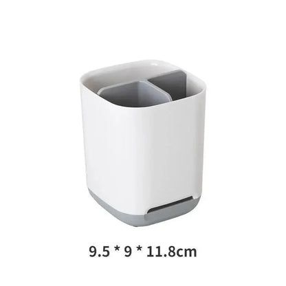 Plastic Electric Toothbrush Toothpaste Holder Detachable Bathroom Toothpaste Holder Storage Rack Bathroom Accessories