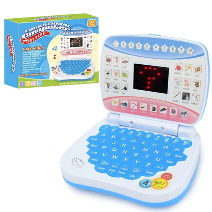 English Learning Small Laptop Toy for Children.Kids. Boys and Girls Computer for Aphabet ABC.Numbers.Words.Spelling.Maths.Music shoporiz