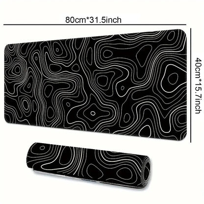 1PC Large Mouse Pads For Desk, Gaming Mouse Pad, Mouse Pad with Stitched Edges and Non-Slip Rubber Base, Extended Mouse Pad