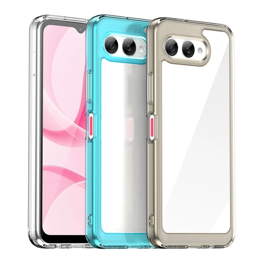 Transparent Phone Case For T-Mobile REVVL 8 Case Colorful Clear Back Case For T-Mobile REVVL 8 Cover For T-Mobile REVVL 8 Pro