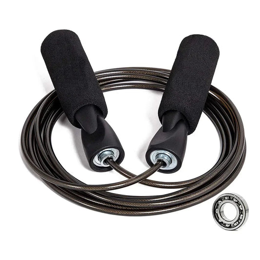 Adjustable Length Steel Wire Jump Rope Speed Skipping Workout Fitness Kids Adults Sport Portable Exercise Training Equipment shoporiz