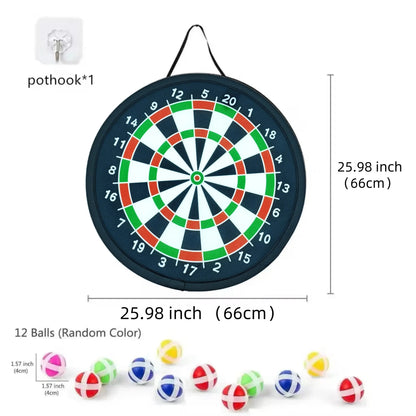 Children with sticky ball 74CM large dart board Family interactive game educational arithmetic indoor/outdoor sports toys gift