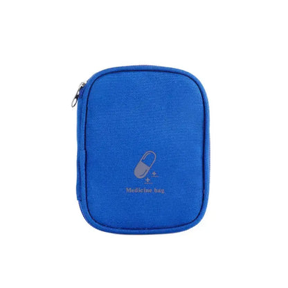 Portable First Aid Medical Kit Travel Outdoor Camping Emergency Medicine Storage Bag Travel Mini  Pouch Organizer Pill Case
