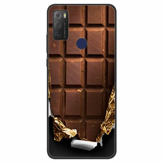 For TCL 20Y Case Shockproof Silicone Soft Phone Back Cover For TCL 20E 6125F Case TPU Bumper Coque For TCL20Y TCL20E 20 Y Funda