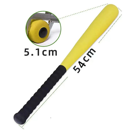 Kids Foam Baseball Bat and Ball 21 inch Lightweight Safe Toy EVA Softball Bat Tball Bat for Indoor Outdoor Learning Game Playing