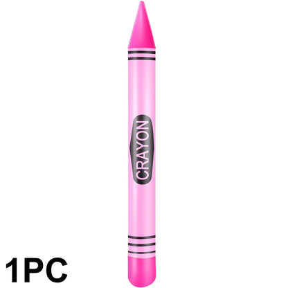 Jumbo Inflatable Crayon Balloon Neon Back to School Party Decoration First Day Of School Classroom Supplies shoporiz