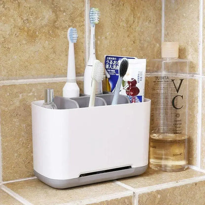 Plastic Electric Toothbrush Toothpaste Holder Detachable Bathroom Toothpaste Holder Storage Rack Bathroom Accessories