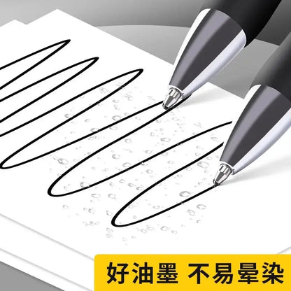 M&G 1.0mm Gel Pens Ultra Thick Large Capacity Signature Pen Practice Black Bold Tip Pen, Office and Student Signature Pen