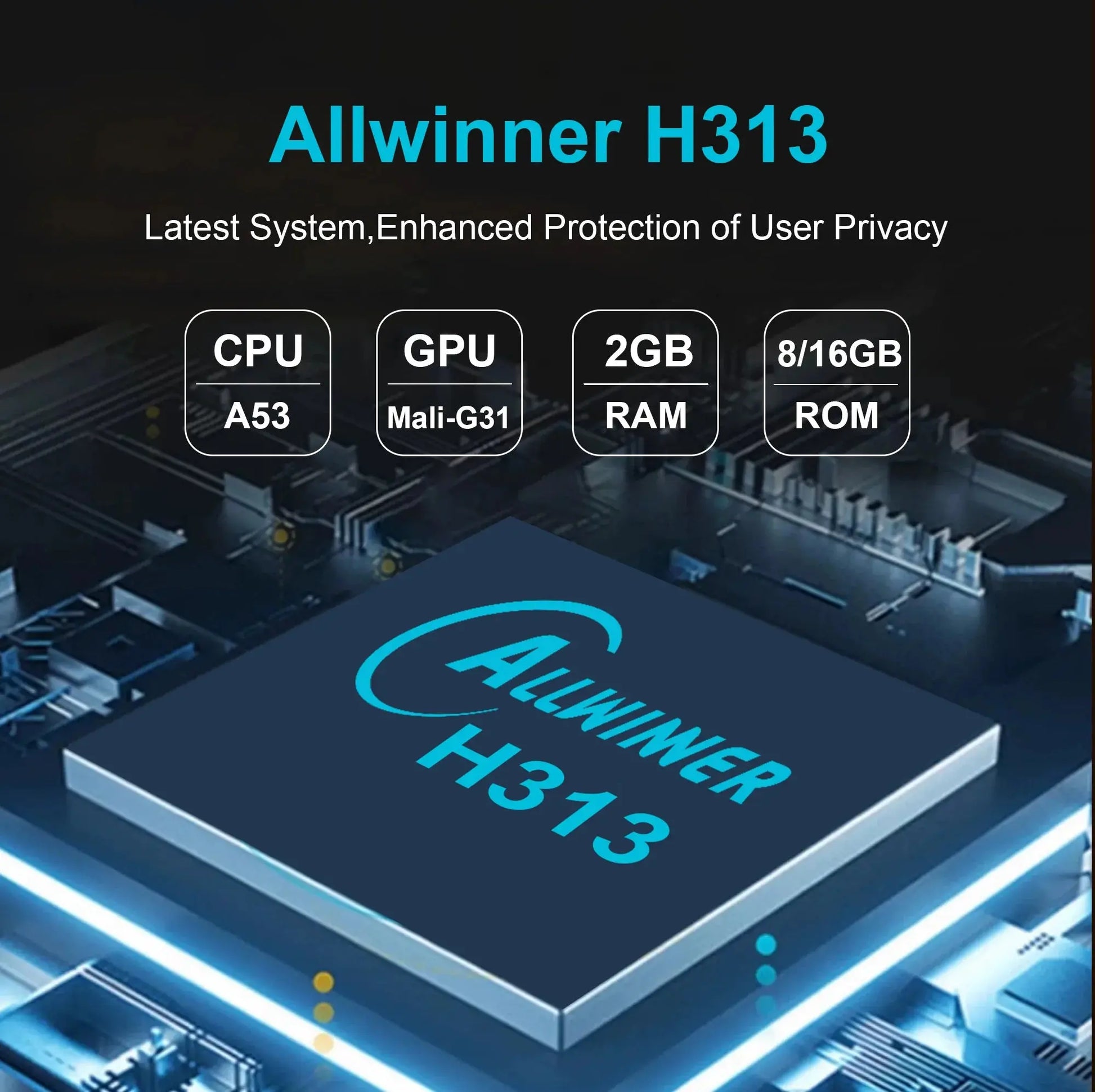 Mortal T1 4K Smart Streaming Media Player Android 14 2.4G&5G Wifi Dual-Band Voice Assistant BT5.0 Allwinner H313 TV Box Shoporiz