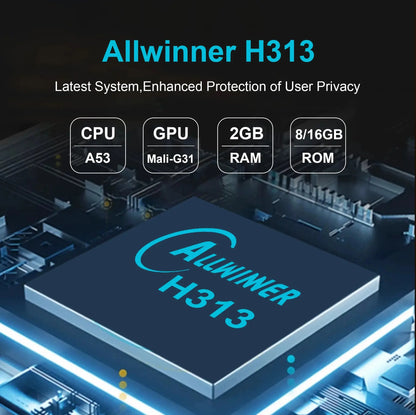 Mortal T1 4K Smart Streaming Media Player Android 14 2.4G&5G Wifi Dual-Band Voice Assistant BT5.0 Allwinner H313 TV Box Shoporiz