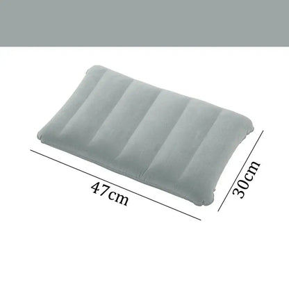 47x30cm Air Cushion Pillows Outdoor Camping Sleep Cushion Folding Square lnflatable Pillows Travel Backrest Plane Head Rest Big My Store