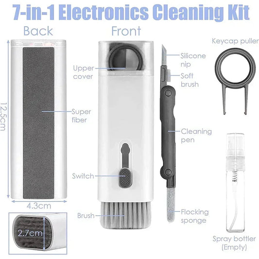 2025 New Multifunctional Cleaning Kit Laptop Keyboard Cleaning Brush Mobile Phone Screen Cleaning Bluetooth Headset Cleaning Pen My Store