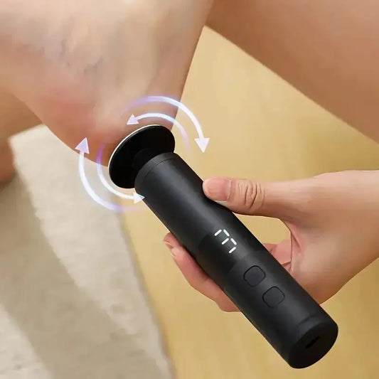 3-speed adjustment, LCD display screen, 16 interchangeable heads for home/foot and hand care, fast charging