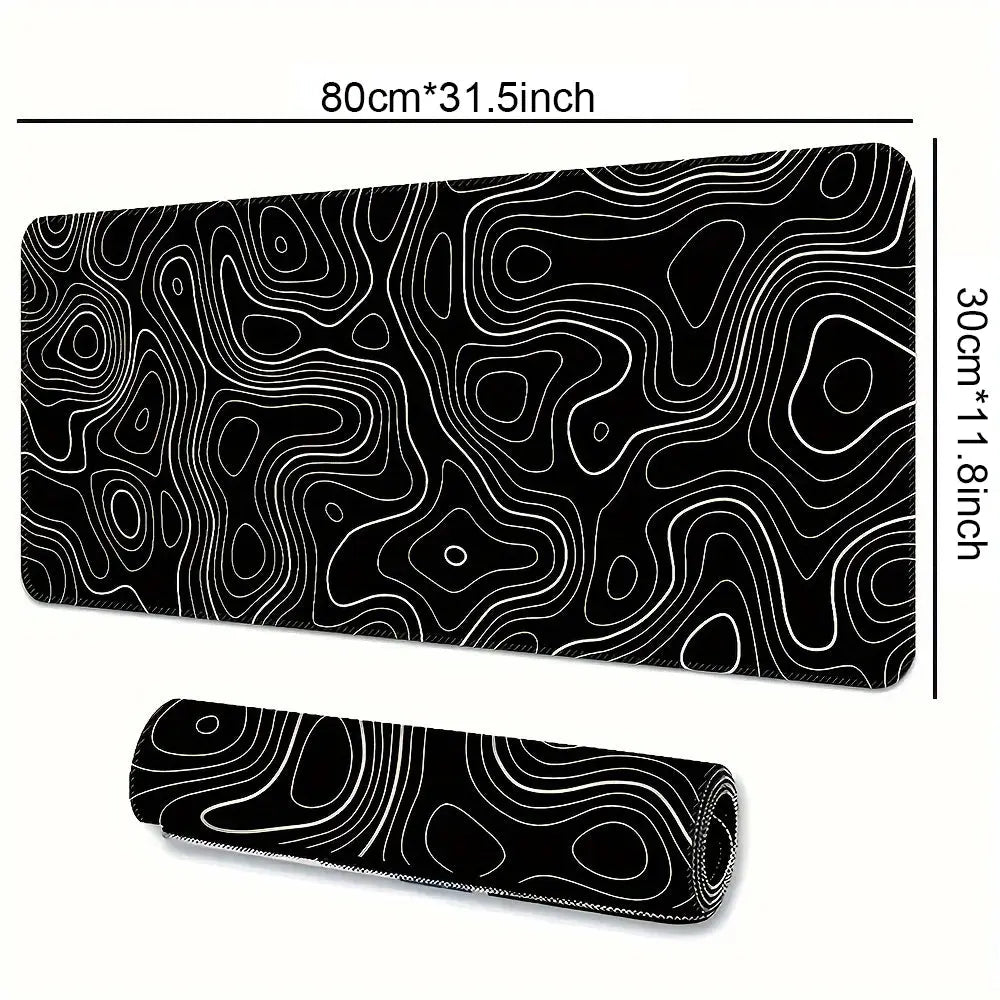 1PC Large Mouse Pads For Desk, Gaming Mouse Pad, Mouse Pad with Stitched Edges and Non-Slip Rubber Base, Extended Mouse Pad