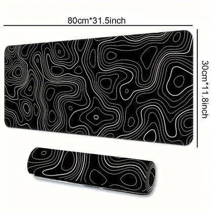 1PC Large Mouse Pads For Desk, Gaming Mouse Pad, Mouse Pad with Stitched Edges and Non-Slip Rubber Base, Extended Mouse Pad