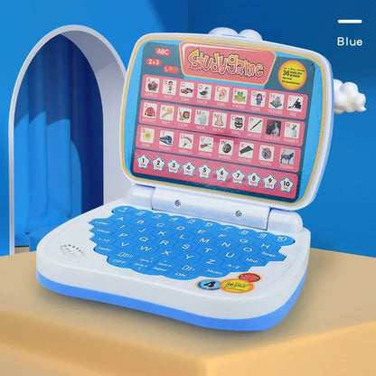 English Learning Small Laptop Toy for Children.Kids. Boys and Girls Computer for Aphabet ABC.Numbers.Words.Spelling.Maths.Music shoporiz