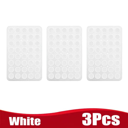 Silicone Suction Cup Phone Holder Multifunctional Fixed Anti-slip Mobile Fixture Double Sided Detachable Phone Rubber Sucker Pad Shoporiz