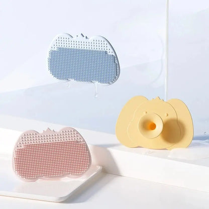 Soft Silicone Baby Bath Head Massage Brushes Cartoon Koala Hair Washing Brush Scalp Comb for Newborn Bath Wipe Washing Hair Tool Shoporiz