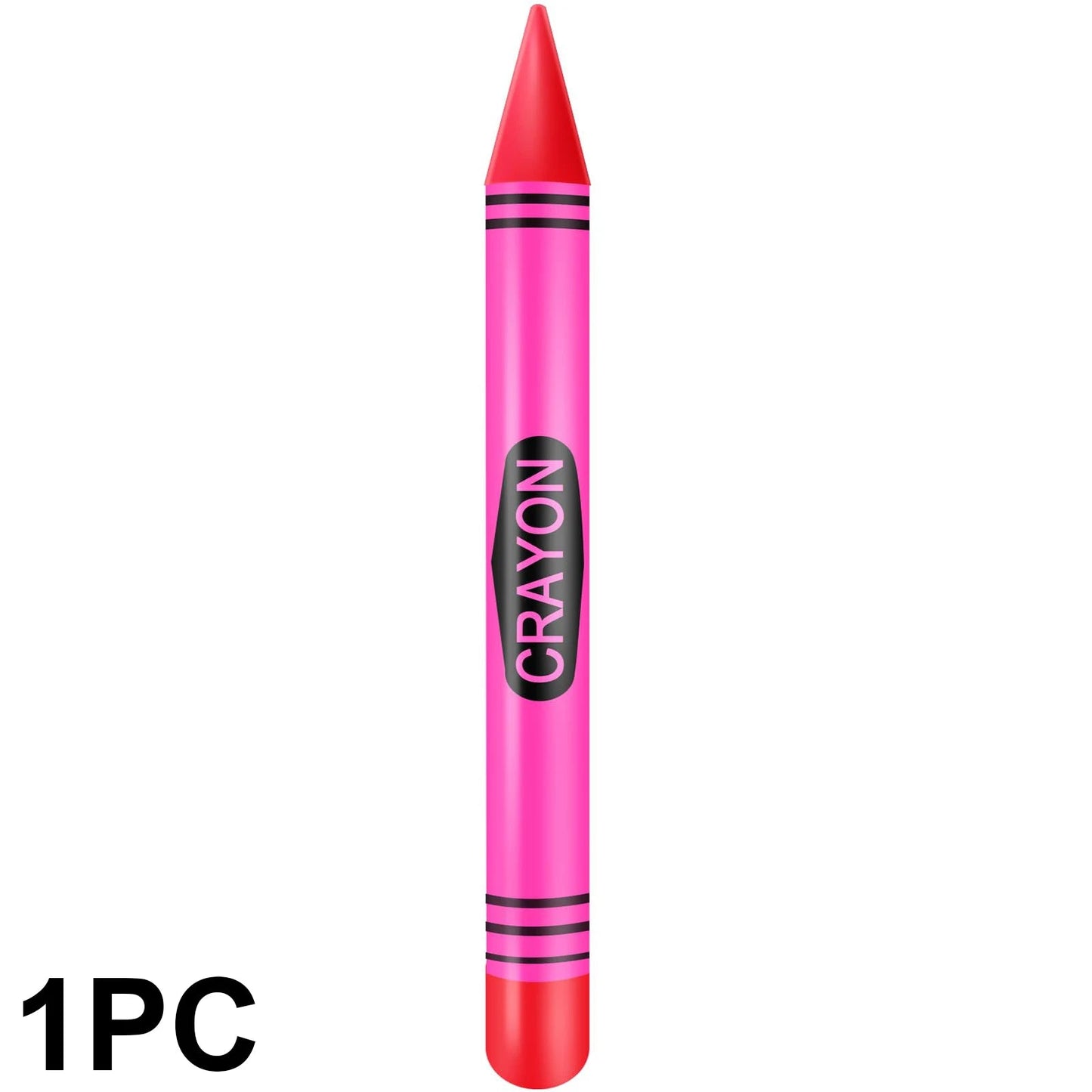 Jumbo Inflatable Crayon Balloon Neon Back to School Party Decoration First Day Of School Classroom Supplies shoporiz