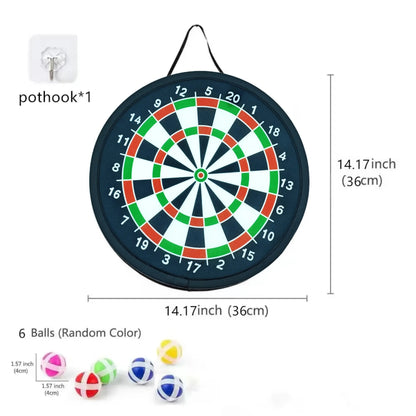 Children with sticky ball 74CM large dart board Family interactive game educational arithmetic indoor/outdoor sports toys gift