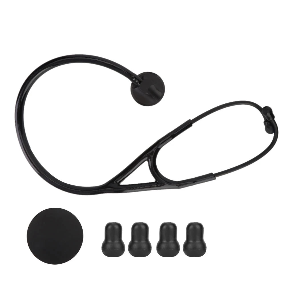 Professional Cardiology Stethoscope Zinc Alloy Heart Lung Detection Echoscope Health Care Tool for body health detection shoporiz