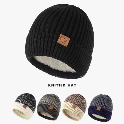 Women Brimless Cap Women Men Warm Lined Knit Ski Beanie Knitted Hats Are Suitable For Warm Daily Wear In Autumn Winter