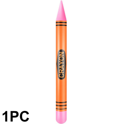 Jumbo Inflatable Crayon Balloon Neon Back to School Party Decoration First Day Of School Classroom Supplies shoporiz