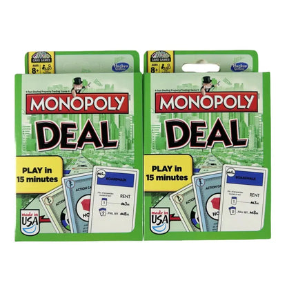 1 PC Gaming Monopoly Deal Card Game Family Gathering Friends Party Board CLUEDO Game Battle Kids Puzzle Poker Gift