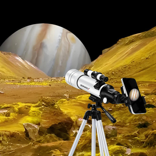 BORWOLF 70400 Professional High-definition Astronomical Telescope 333X To See The Moon and Stars Bird Watching Monocular shoporiz