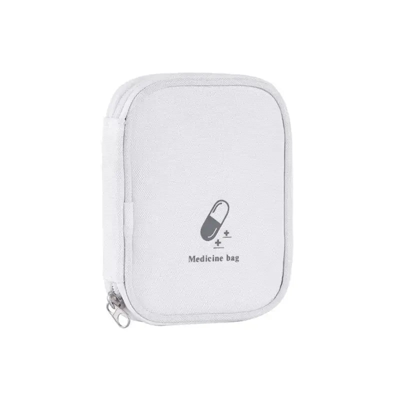 Portable First Aid Medical Kit Travel Outdoor Camping Emergency Medicine Storage Bag Travel Mini  Pouch Organizer Pill Case