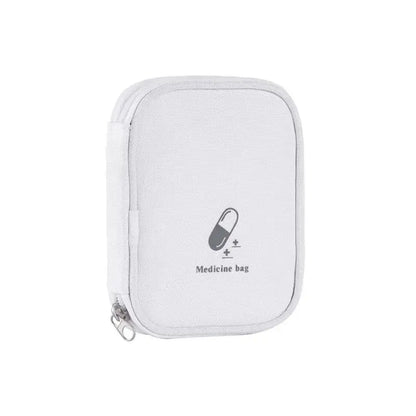 Portable First Aid Medical Kit Travel Outdoor Camping Emergency Medicine Storage Bag Travel Mini  Pouch Organizer Pill Case