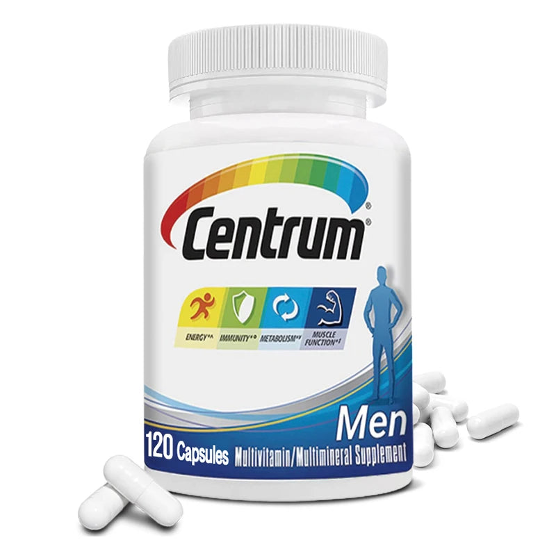 Centrum Multivitamin for Men and Mineral Supplements, Energy Support, Muscle Mass, Immune System, Antioxidants shoporiz