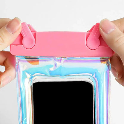 Full View Waterproof Phone Pouch Lanyard Touchscreen PVC Universal Beach Kayaking Swimming Underwater Dry Bag Swimming Pouch