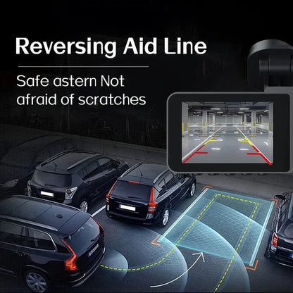 1080P HD WIFI 2/3Camera Dash Cam For Car Camera Video Recorder Car DVR Front Rear View Camera Night Vision Car Accessories