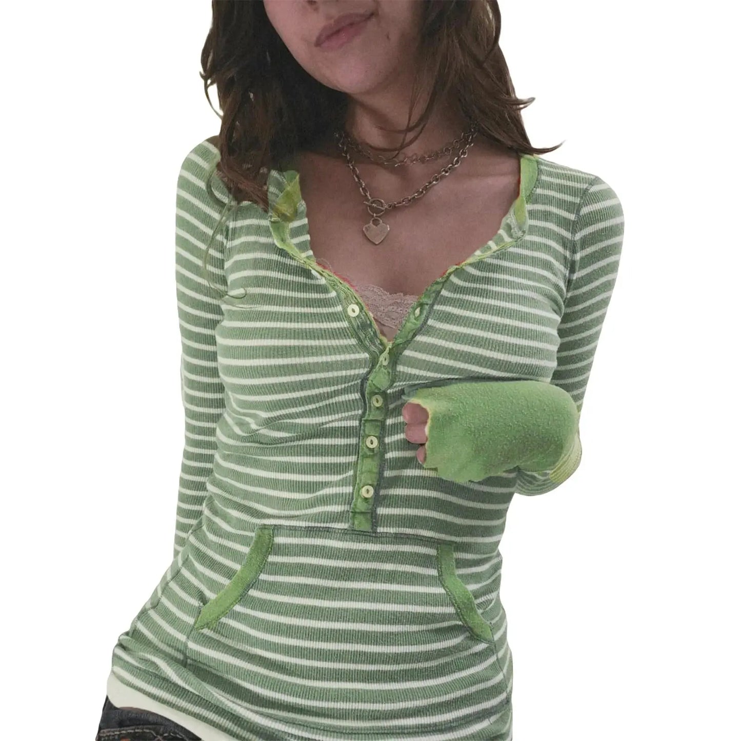 Cottage Cyber Grunge Sweats Tops Autumn Clothes E-girl Emo Mall Goth T-shirt Y2k Aesthetic Long Sleeve Round Neck Pullovers Tees Shoporiz