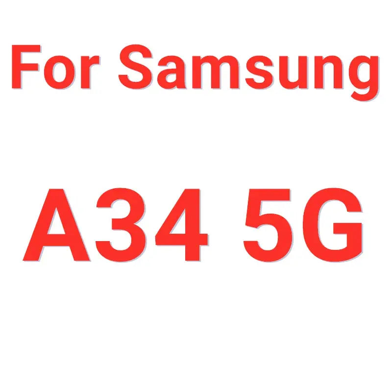 2/4PCS Tempered Glass Screen Protector for Samsung Galaxy A54 5G A04S A14 A24 A34 Full Cover Bubble-Free Anti-Scratch Water-Resistant