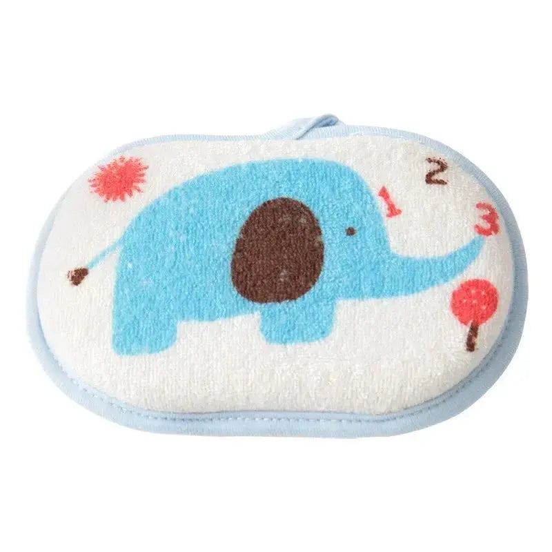 Cute Baby Bath Sponge Kids Children Toddlers Newborns Adults Cleaning Brush Towel Soft Inirritative Bath Foam Shower Sponge Shoporiz