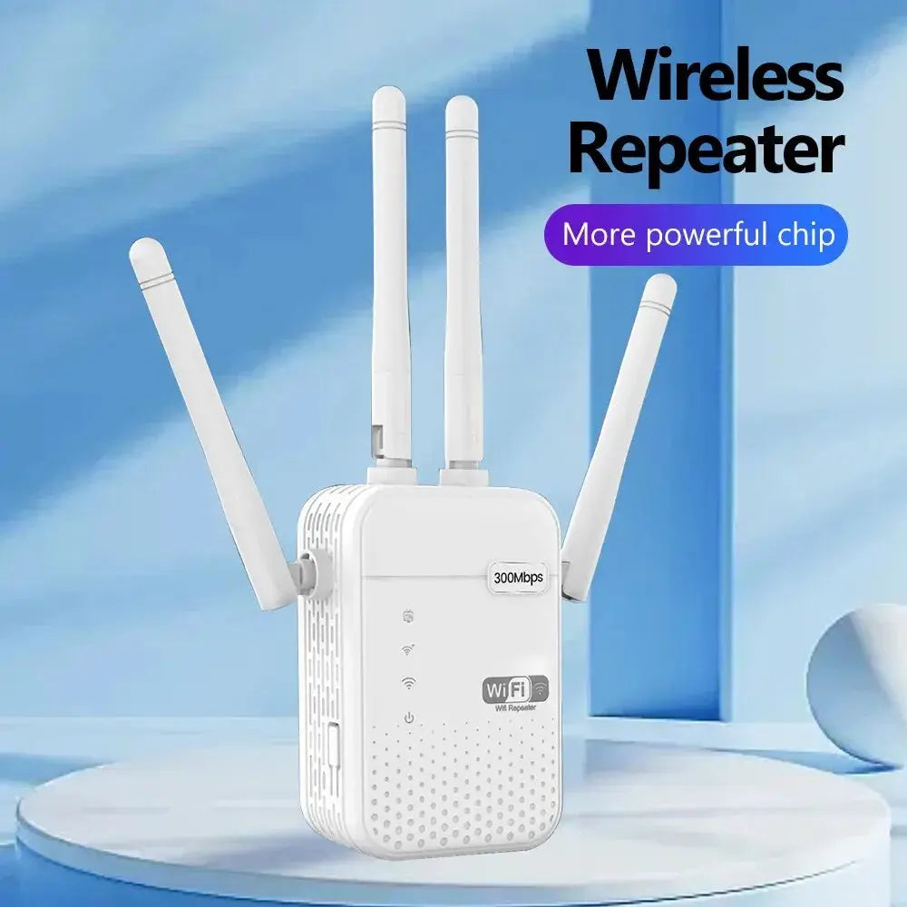 300Mbps Wireless WiFi Repeater 2.4G Signal Router 802.11N Long Range Wireless WiFi Extender Amplifier WIFI Booster Shoporiz