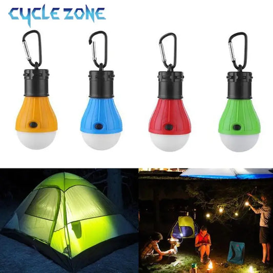 Portable Camping Light Mini LED Bulb Emergency Lamp 3 Lighting Modes Outdoor Night Work Lights Tent Hanging Lamp with Hooks My Store