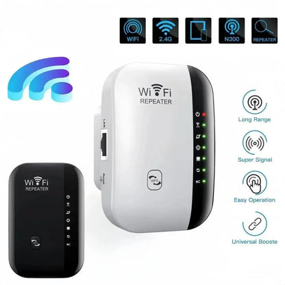 300Mbps WIFI Repeater Remote Wi-Fi Amplifier 802.11N WiFi Signal Booster Network Amplifier For Home/Office Wireless Repeater Shoporiz