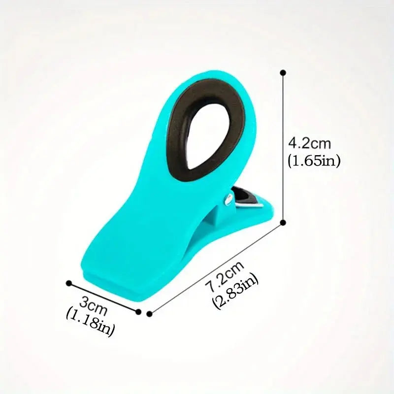 3pcs/6pcs/9pcs Set Reusable Bag Clips with Magnets Eco-Friendly Food Storage Chip Clip Multifunctional Kitchen Essential Shoporiz