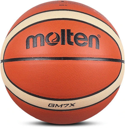 Molten GM7X Basketball SIZE 7 Official Certification Competition Basketball Standard Ball Men's and Women's Training Ball Team Shoporiz
